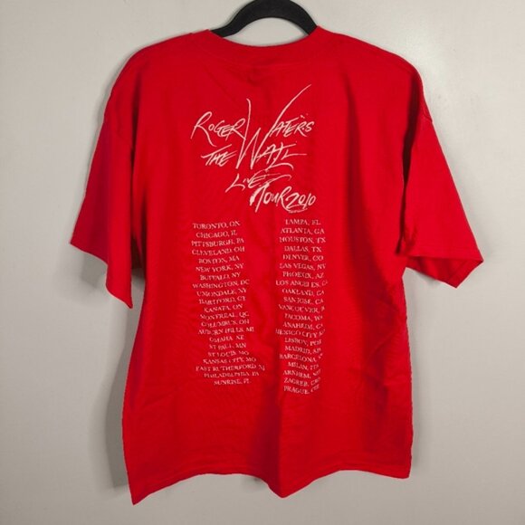 Roger Waters Pink Floyd Trust Us Rare Merch Memorabilia 2010 Tour Tee XL - Picture 2 of 10